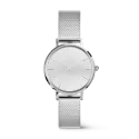 reloj daniel wellington plateado espejo