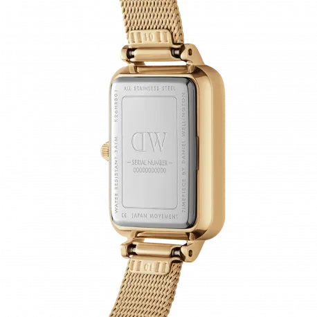 Reloj Daniel Wellington dorado con esfera de malaquita