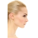 Pendientes Soave Oro -SINGLE TWIST HOOP-
