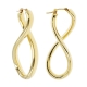 Pendientes Soave Oro -SINGLE TWIST HOOP-