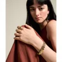 Pulsera FOSSIL DORADA