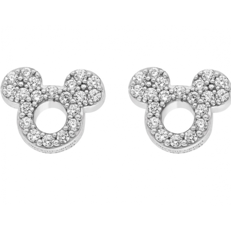 Pendientes Disney Plata