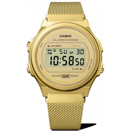 Reloj Casio Vintage REDONDO DORADO