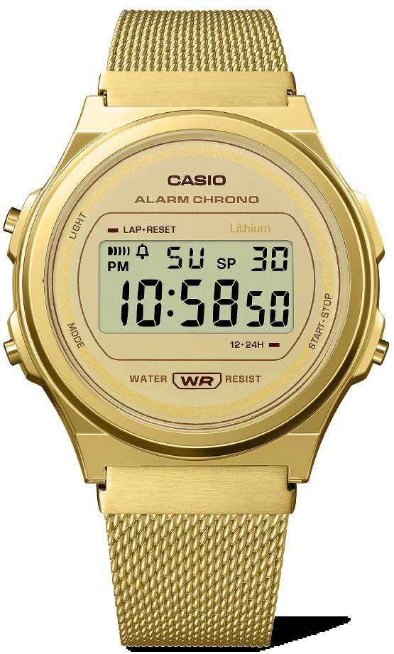  Reloj Casio Dorado