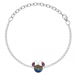 Pulsera plata DISNEY MINNIE