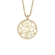 Collar FOSSIL GOLDEN ICONS SUERTE