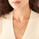 Collar FOSSIL GOLDEN ICONS SUERTE