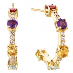 Pendientes DURAN EXQUSE MELODIA DE COLORES