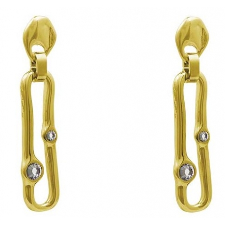 Pendientes CICLÓN AZANI ORO