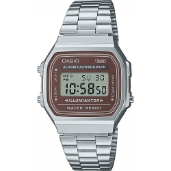 Reloj Casio Vintage BROWN/ SILVER