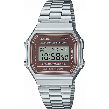 Reloj Casio Vintage BROWN/ SILVER