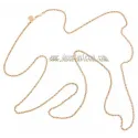 CADENA PLATA ORO AMARILLO DESTELLO "MI MONEDA"