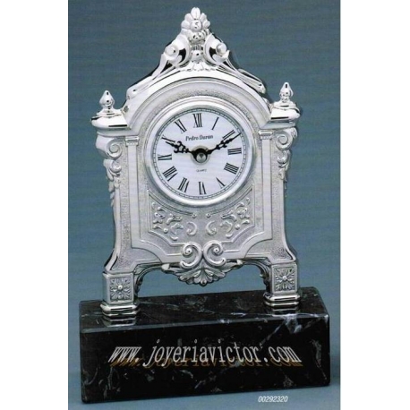 Reloj plata Carlos V Pedro Durán