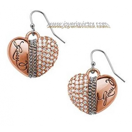 PENDIENTES GUESS JEWELRY CORAZON