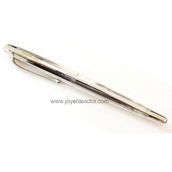 Pluma estilográfica PLATA Pedro Durán