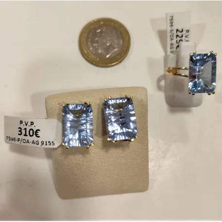 Conjunto de ORO TOPACIO