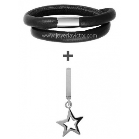 Pulsera ENDLESS DOBLE + STAR CHARM