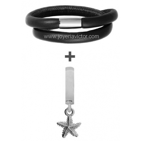 Pulsera ENDLESS DOBLE + STARFISH CHARM