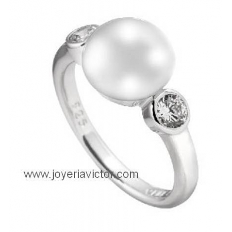 Anillo DIAMONFIRE PEARLS