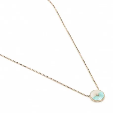 Collar FOSSIL BLUE CRASH STATION