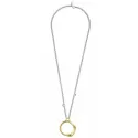 Collar CICLÓN SOL y LUNA ORO
