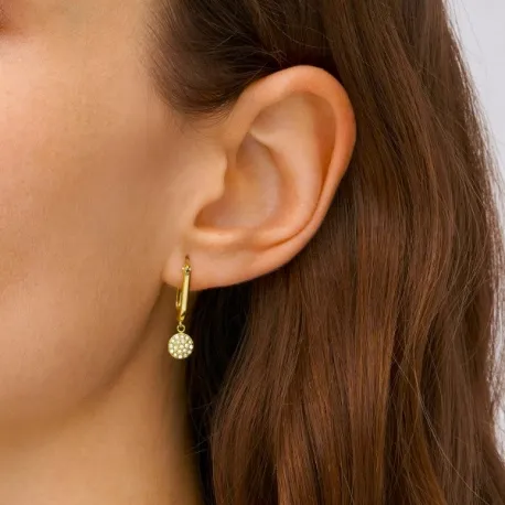 Pendientes FOSSIL GLITZ DISC