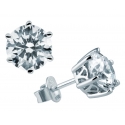 Pendientes DIAMONFIRE SOLITARIOS GARRAS