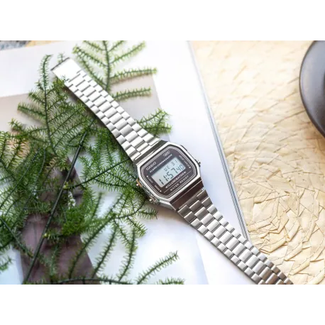 Reloj Casio Vintage BROWN/ SILVER