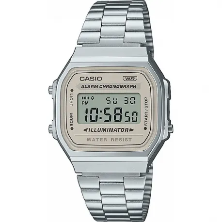 Reloj Casio Vintage CREAM/ SILVER