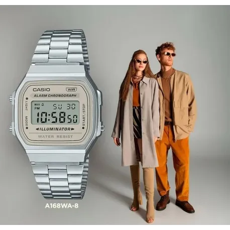 Reloj Casio Vintage CREAM/ SILVER