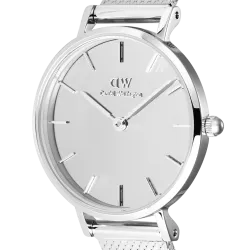 reloj daniel wellington plateado espejo 2