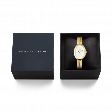 Relpoj Daniel Wellington ovalado dorado