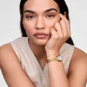 Relpoj Daniel Wellington ovalado dorado