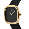 Reloj DANIEL WELLINGTON cuadrado dorado con la esfera negra