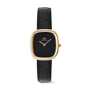 Reloj DANIEL WELLINGTON cuadrado dorado con la esfera negra
