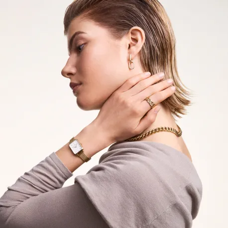 Reloj DANIEL WELLINGTON dorado rectangular