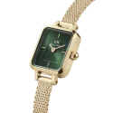 Reloj DANIEL WELLINGTON QUADRO MINI DORADO VERDE