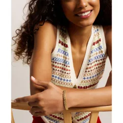 Pulsera de acero dorada LINKS 2