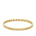 Pulsera de acero dorada LINKS