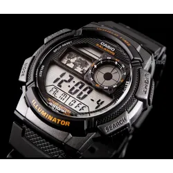 Reloj CASIO WORLD TIME CAUCHO REDONDO 2