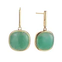 Pendientes largos dorados DURNA EXQUSE