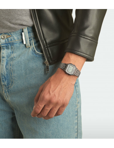 Reloj CASIO VINTAGE GUNMETAL A158WETB-1AEF