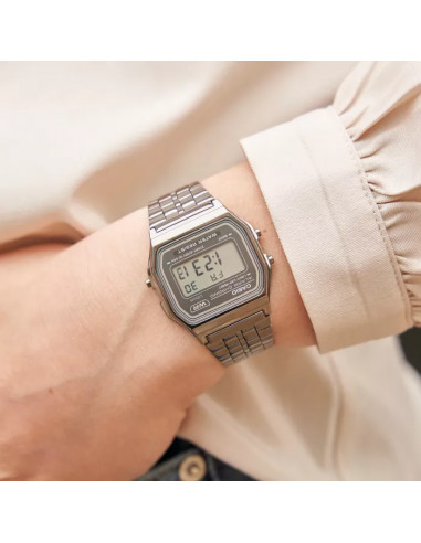Reloj CASIO VINTAGE GUNMETAL A158WETB-1AEF