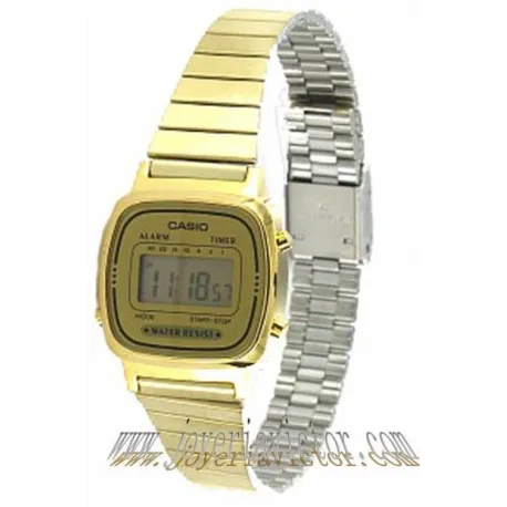 Reloj Casio Dorado Pequeño