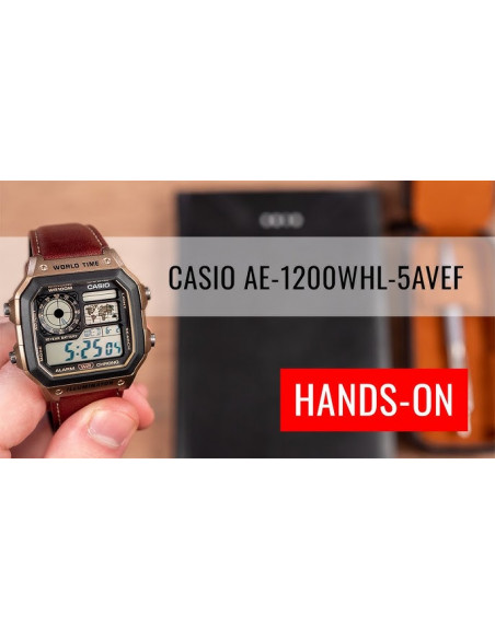 Reloj CASIO WORLD TIME AE-1200WHL-5AVEF