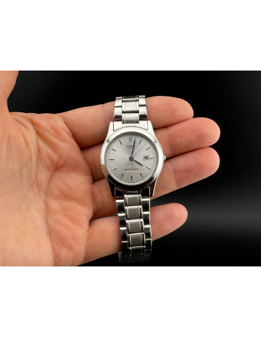 Reloj CASIO BLANCO PEQUEÑO LTP-1141PA-7BEG