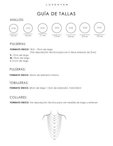 Collar LUXENTER ITZA MULTICOLOR NXA635Y2000