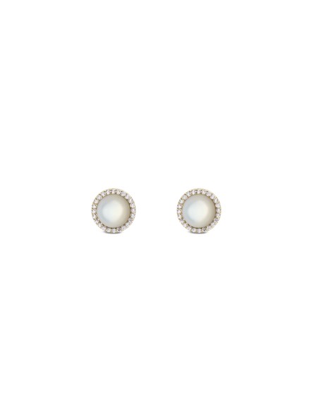 Pendientes DANIEL WELLINGTON AUDREY MOTHER OF PEARL GOLD DW00401405