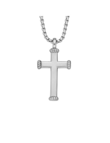 Collar ACERO FOSSIL CRUZ JF04401040