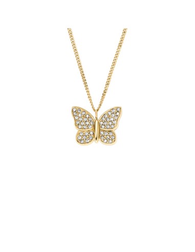 Collar FOSSIL PAVÉ BUTTERFLY JF04920710